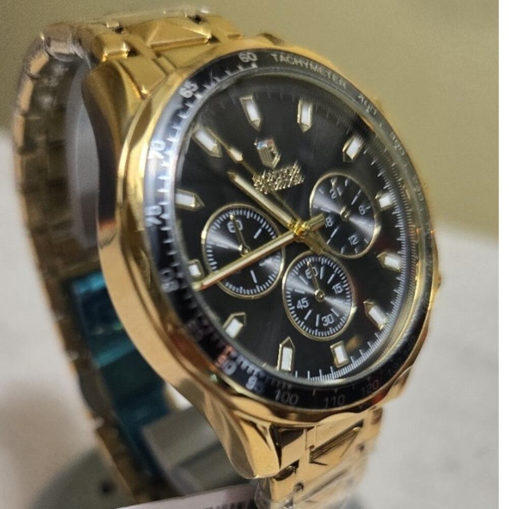 Montres Prestige Men's Watch - 44mm, Gold (MPW-0344) 86
